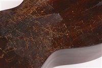 Lot 10 - A Louis Panormo English parlour guitar, rosewood...