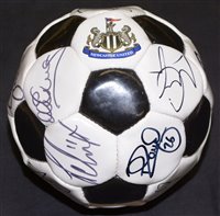 Lot 70 - A Newcastle United football bearing...