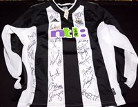 Lot 97 - A Gary Speed No.11 Newcastle United replica...