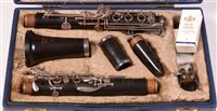 Lot 13 - Boosey & Hawkes London Emperor model ebony...
