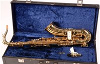 Lot 1 - A Selmer super action 80 series 2 tenor...