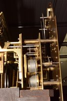Lot 685 - Reid & Sons: a mahogany longcase clock.