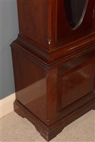Lot 685 - Reid & Sons: a mahogany longcase clock.