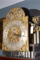 Lot 685 - Reid & Sons: a mahogany longcase clock.