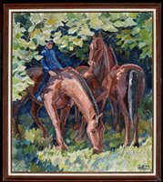 Lot 1295 - G* B* - oil.