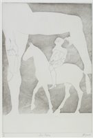 Lot 1182 - Dame Elizabeth Frink - etching.