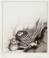 Lot 147 - Ralph Steadman - etching.