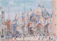 Lot 262 - "Piazza San Marco".