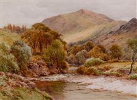 Lot 264 - "On The Derwent, Rosthwaite".