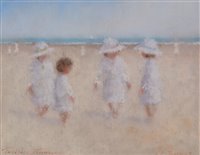 Lot 285 - Theodore Zimmerman - "Making Friends, Le...