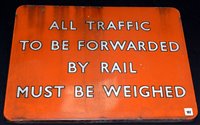 Lot 182 - A North Eastern region railway Tynemouth...