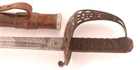 Lot 490 - Victorian Heavy Cavalry Officer's sword
