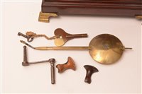 Lot 923 - bracket clock - vesper