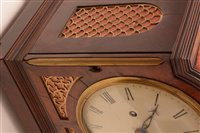 Lot 923 - bracket clock - vesper