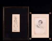 Lot 1216 - William Ridgewell pen and ink
