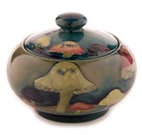 Lot 154 - Walter Moorcroft Claremont pattern bowl and cover