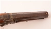 Lot 499 - Pair of pistols - Burmand, Newcastle.