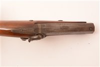 Lot 499 - Pair of pistols - Burmand, Newcastle.