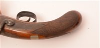 Lot 499 - Pair of pistols - Burmand, Newcastle.