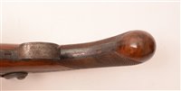 Lot 499 - Pair of pistols - Burmand, Newcastle.