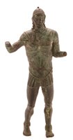 Lot 301 - Antique bronze of a Centurion