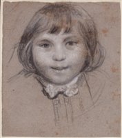 Lot 296 - Portrait of a girl.