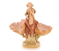 Lot 180 - Royal Dux centrepiece