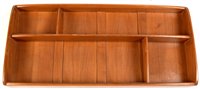 Lot 1083 - Ercol: an elm 'golden dawn' wall shelf unit.