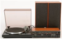 Lot 1077 - Dual CS 5000 turn table with OPS tone arm