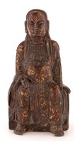 Lot 42 - Chinese splash gold bronze Buddha