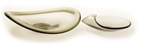 Lot 1024 - Per Lutkim for Holmegaard glass petal shaped bowl