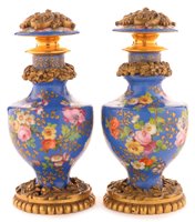 Lot 174 - Pair of Jacob Petit porcelain scent bottles