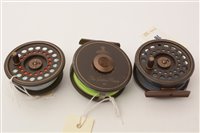 Lot 78 - Hardy reels and spare spool