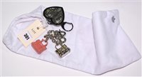 Lot 301 - Three Mulberry key chains.