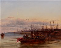 Lot 392 - "Howdon Docks, River Tyne...".