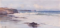 Lot 292 - Hutton WC-Coastal Scene