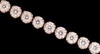 Lot 731 - Diamond bracelet