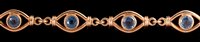 Lot 739 - Sapphire bracelet