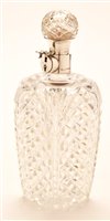 Lot 551 - Hukin & Heath lockable decanter
