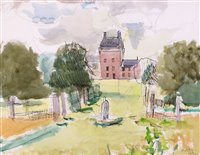 Lot 287 - "Bemersyde House near Melrose, Scotland".