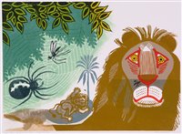 Lot 214 - "Aesop's Fables: The Gnat & The Lion".