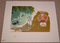 Lot 214 - "Aesop's Fables: The Gnat & The Lion".