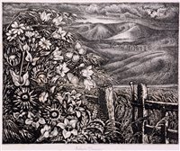 Lot 204 - "August in Wiltshire".