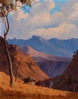 Lot 1312 - Willem Hermanus Coetzer - oil painting