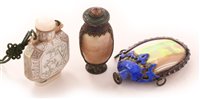 Lot 29 - Three snuff bottles.