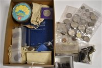 Lot 127 - Pre-1946 and other coins