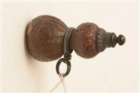 Lot 57 - A 19th Century Chinese amber glass snuff bottle
