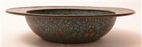 Lot 59 - A Chinese Cloisonne basin