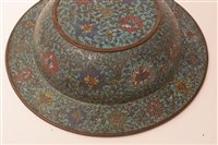 Lot 59 - A Chinese Cloisonne basin