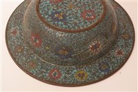 Lot 59 - A Chinese Cloisonne basin